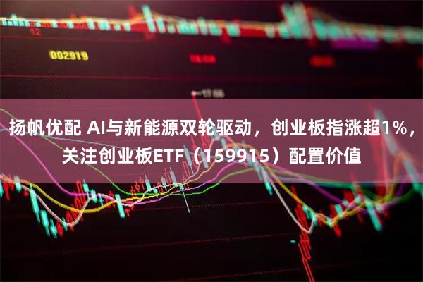 扬帆优配 AI与新能源双轮驱动，创业板指涨超1%，关注创业板ETF（159915）配置价值